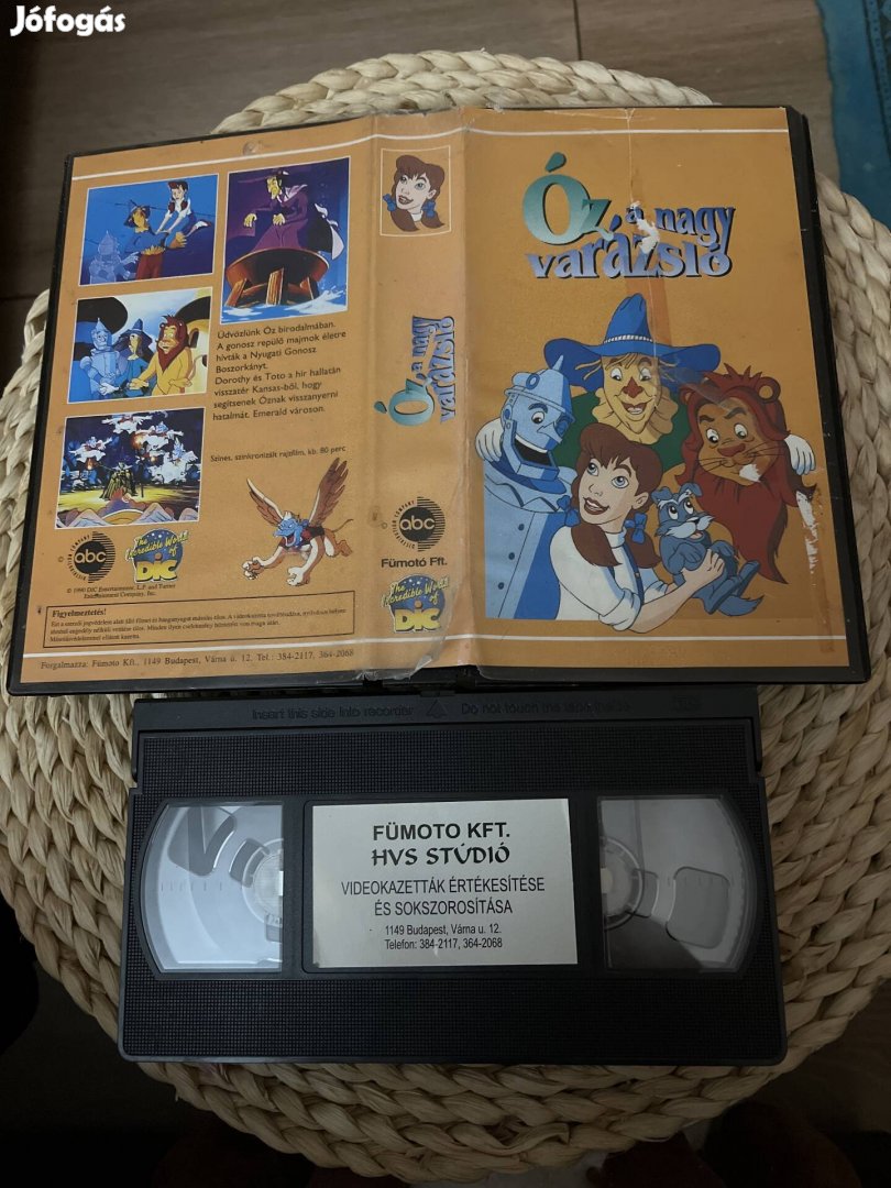 Óz a nagy varázsló vhs r