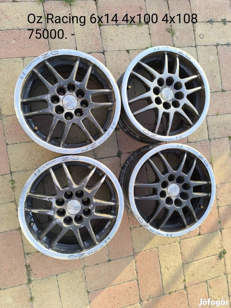 Oz alufelni 6x14 4x100 4x108 