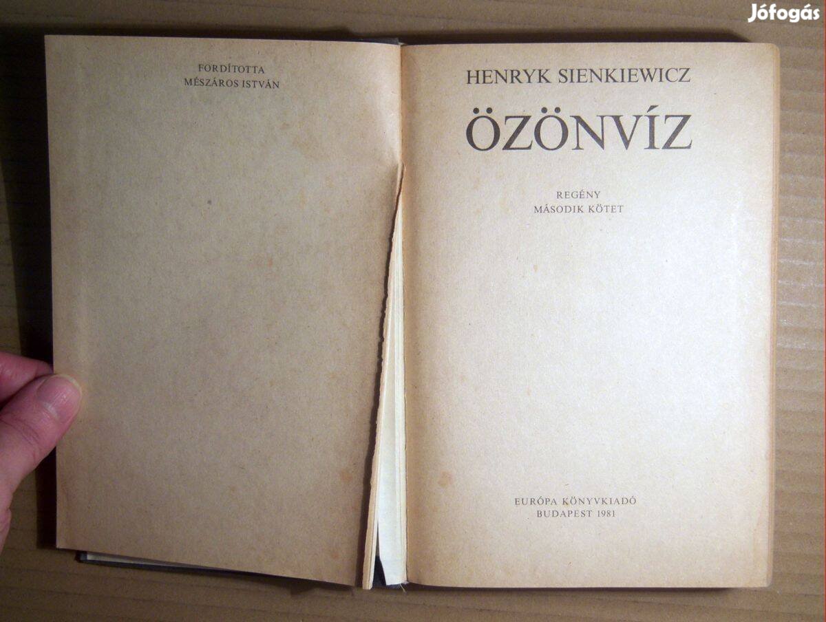 Özönvíz II. (Henryk Sienkiewicz) 1981 (viseltes) 8kép+tartalom