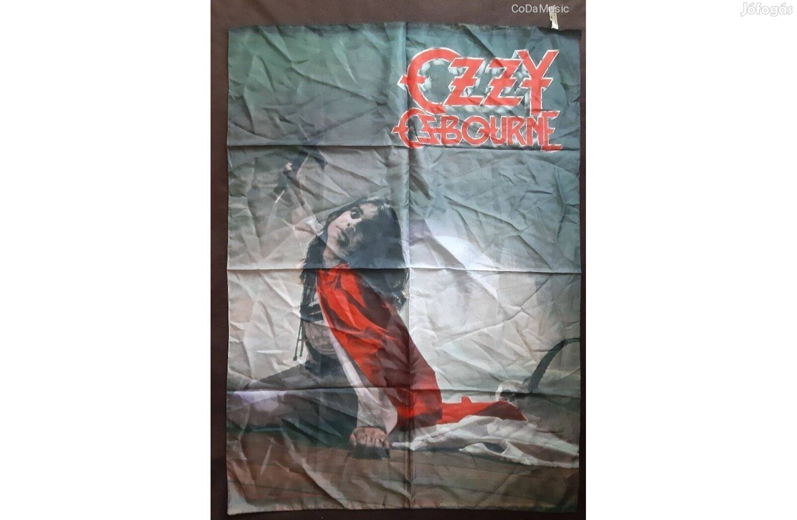 Ozzy Osbourne (Black Sabbath) - Poszter Zászló - 70x104 (Új)