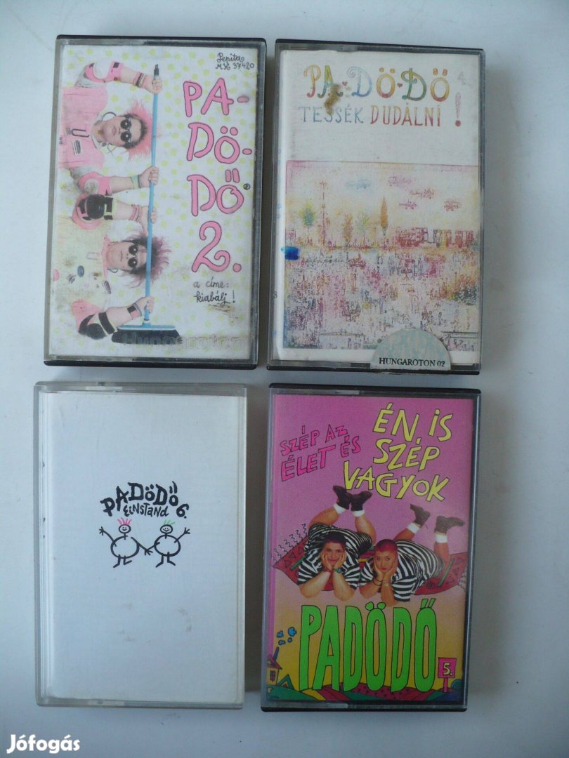 PA-Dö-Dő kazetta-kollekció (4 db)