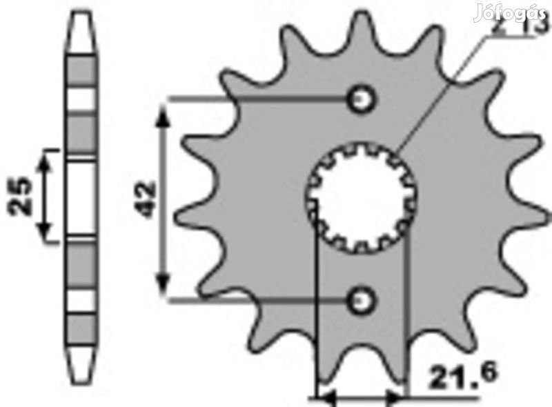 PBR Acél Standard Első Láncszem 513 - 530
