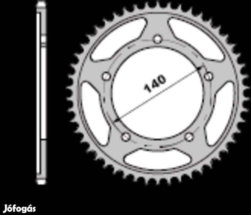 PBR acél standard hátsó lánckerék 4671 - 525