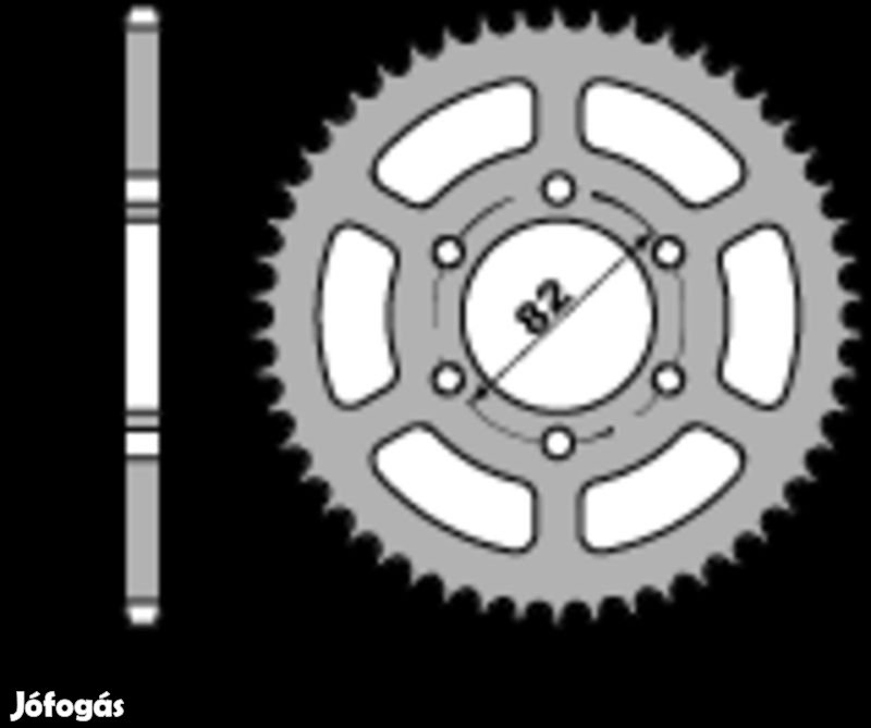 PBR acél standard hátsó lánckerék 4729 - 428