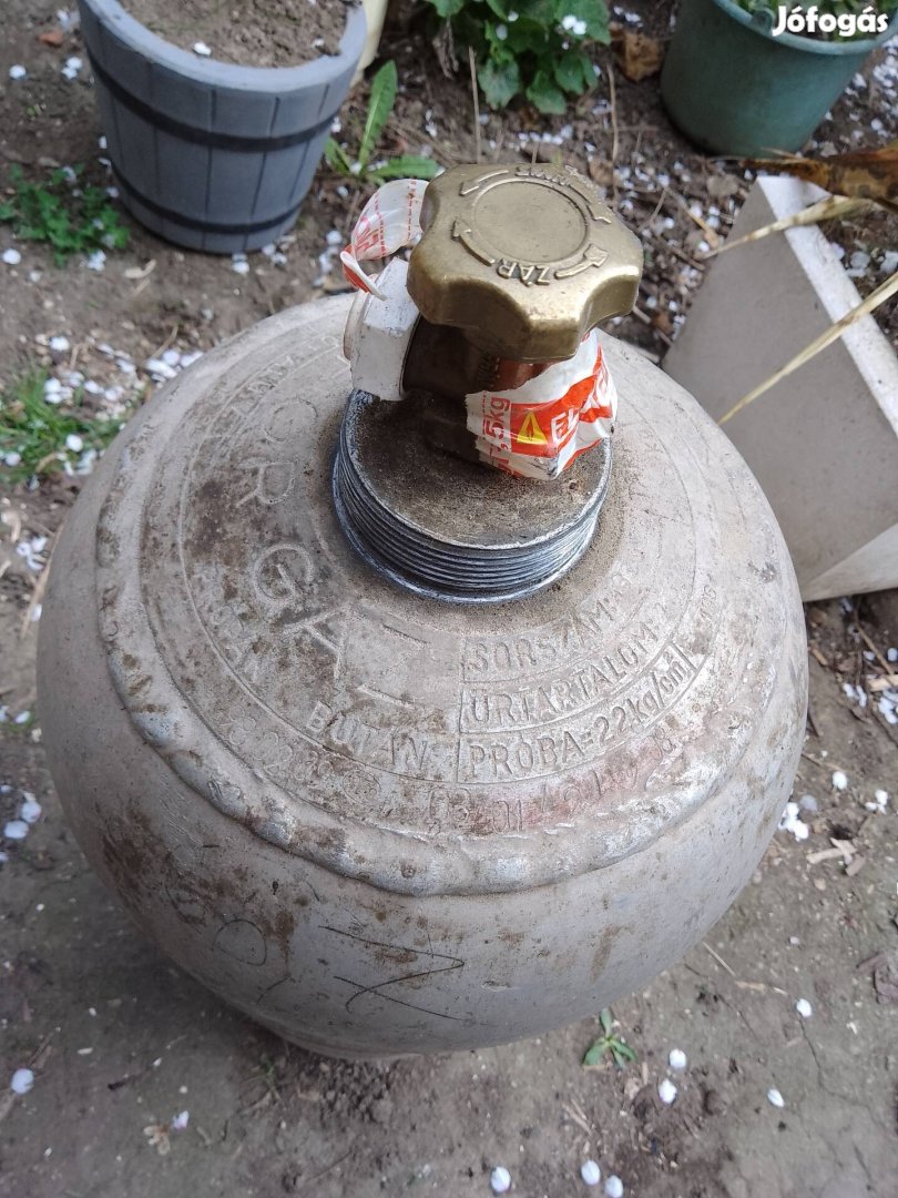 PB gázpalack üres
