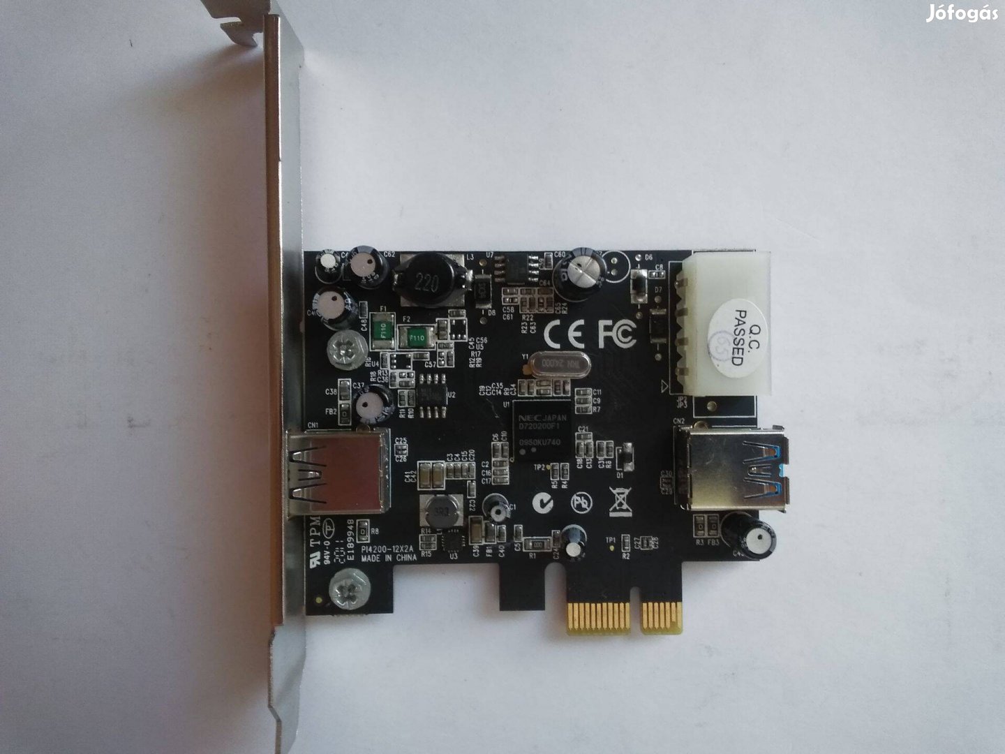 PCI-E USB3.0 adapter eladó
