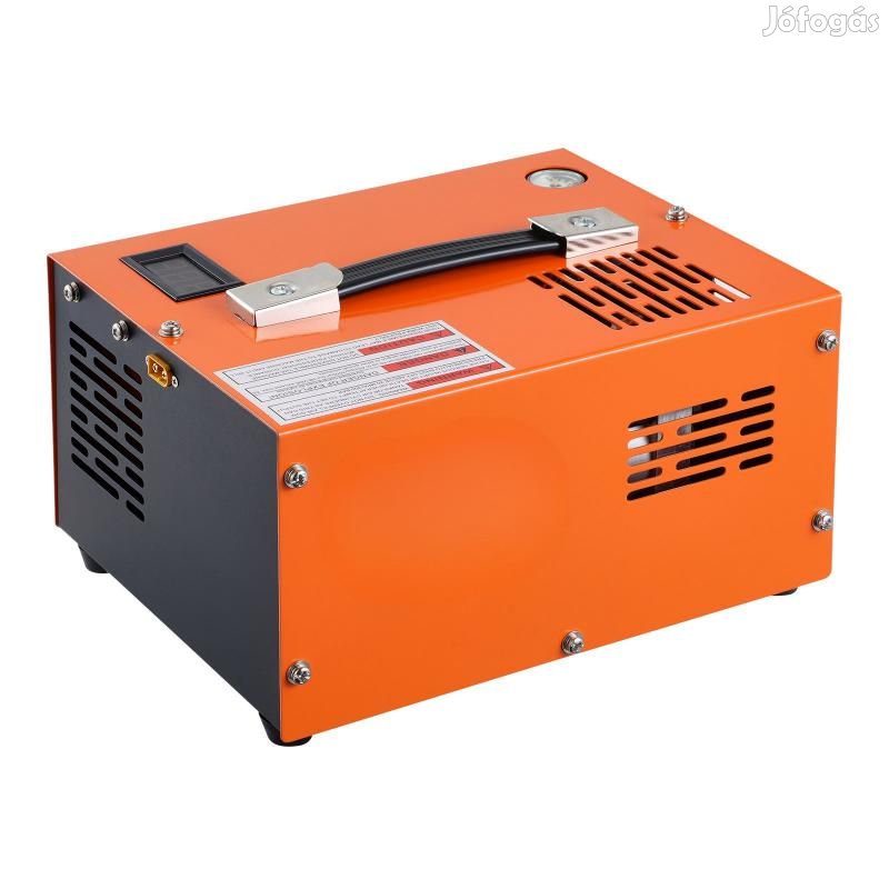 PCP légkompresszor 4500 PSI DC12V / AC230V kézi leállítás 300W