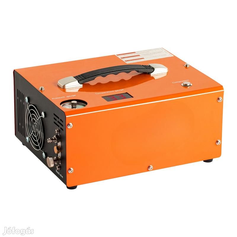 PCP légkompresszor 4500 PSI beépített átalakítóval DC 12V/AC,