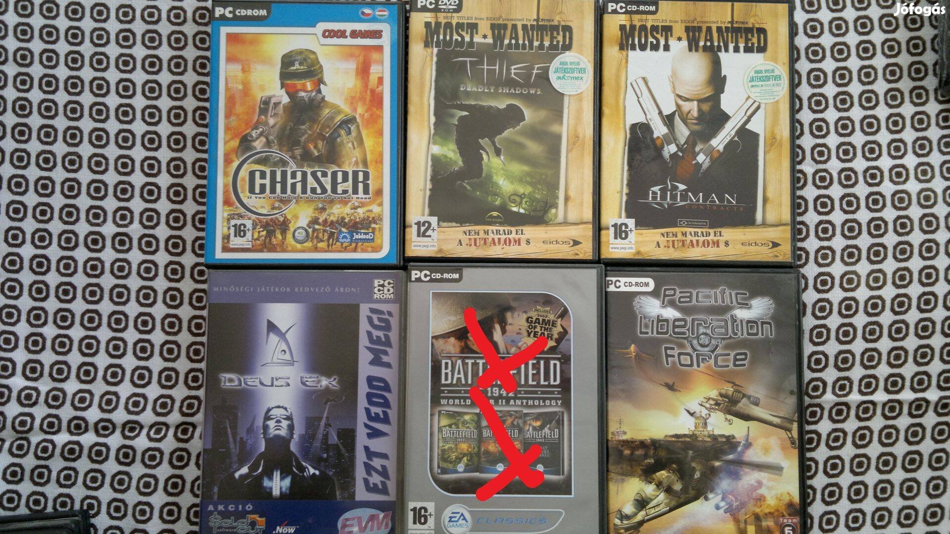 PC Akciós játékok csomag 5db