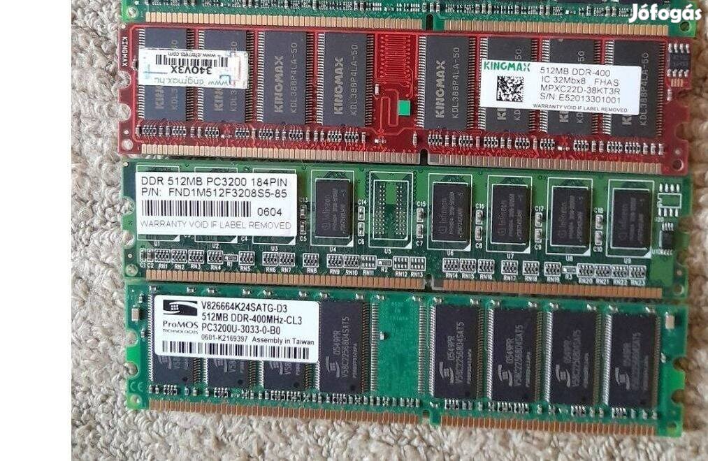 PC DDR1 memória 512Mb