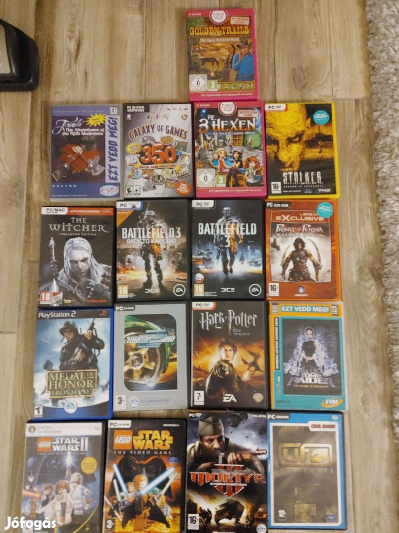 PC GAME játékok 2990Fttól Star Wars Harry Potter