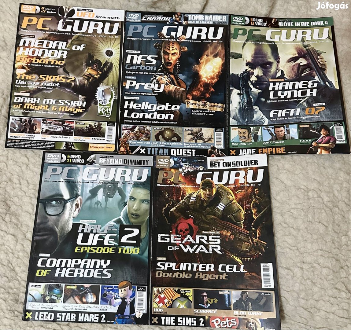 PC Guru magazin 2006/03,08,10,11,12