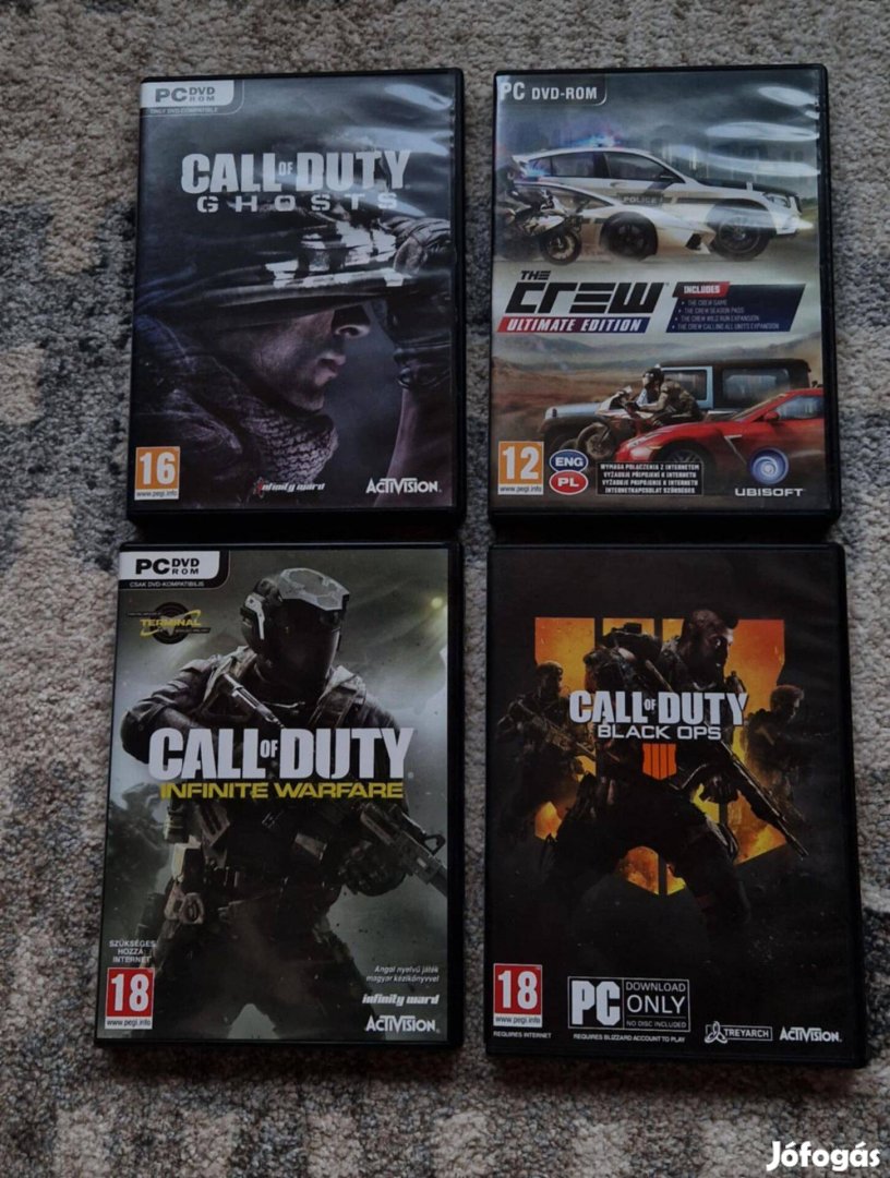 PC Játékcsomag (Már beaktivált játékok)