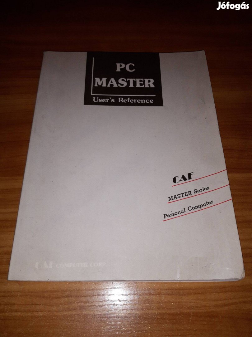 PC Master User's Reference - CAF Computer Corp könyv