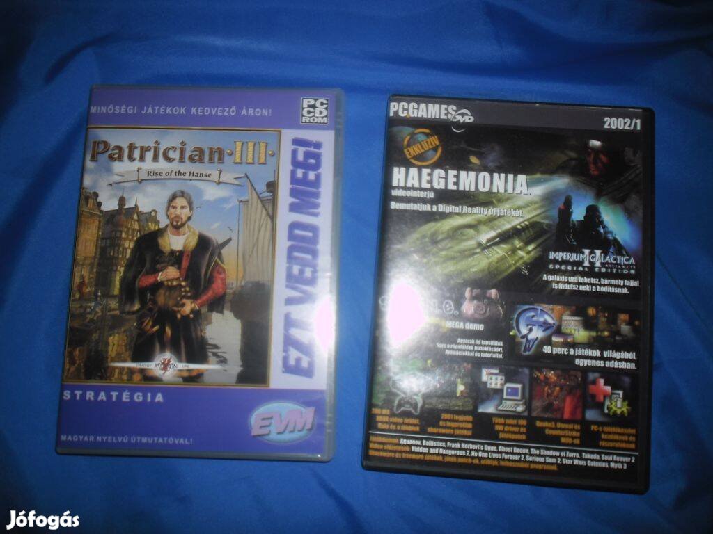 PC games : Haegemonia PC CD Rom : Patrician III . ( stratégia )