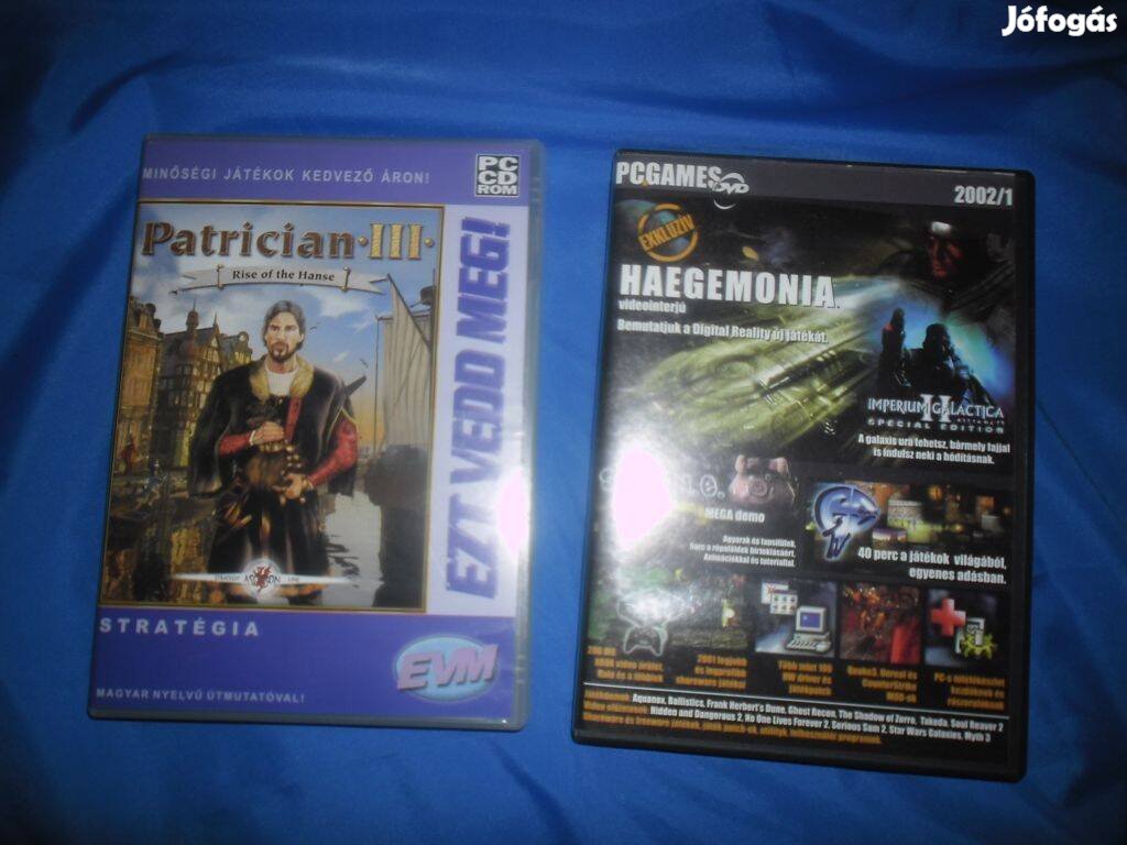 PC games : Haegemonia PC CD Rom : Patrician III . ( stratégia )
