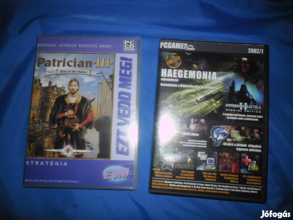 PC games : Haegemonia PC CD Rom : Patrician III . ( stratégia )