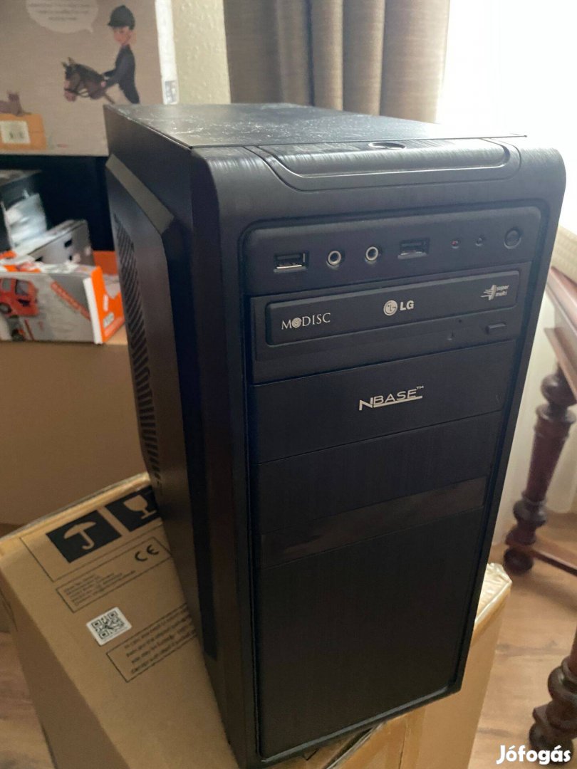 PC ház, alaplap, RAM