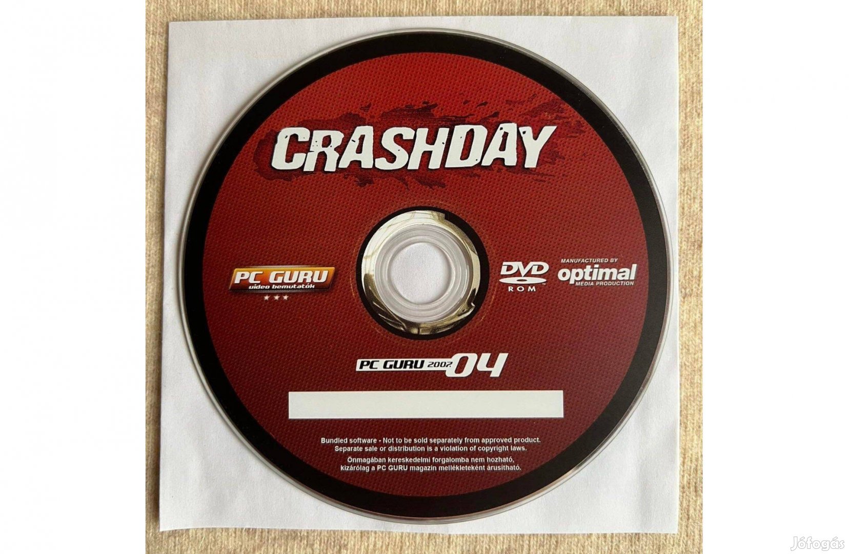 PC játék Crashday DVD