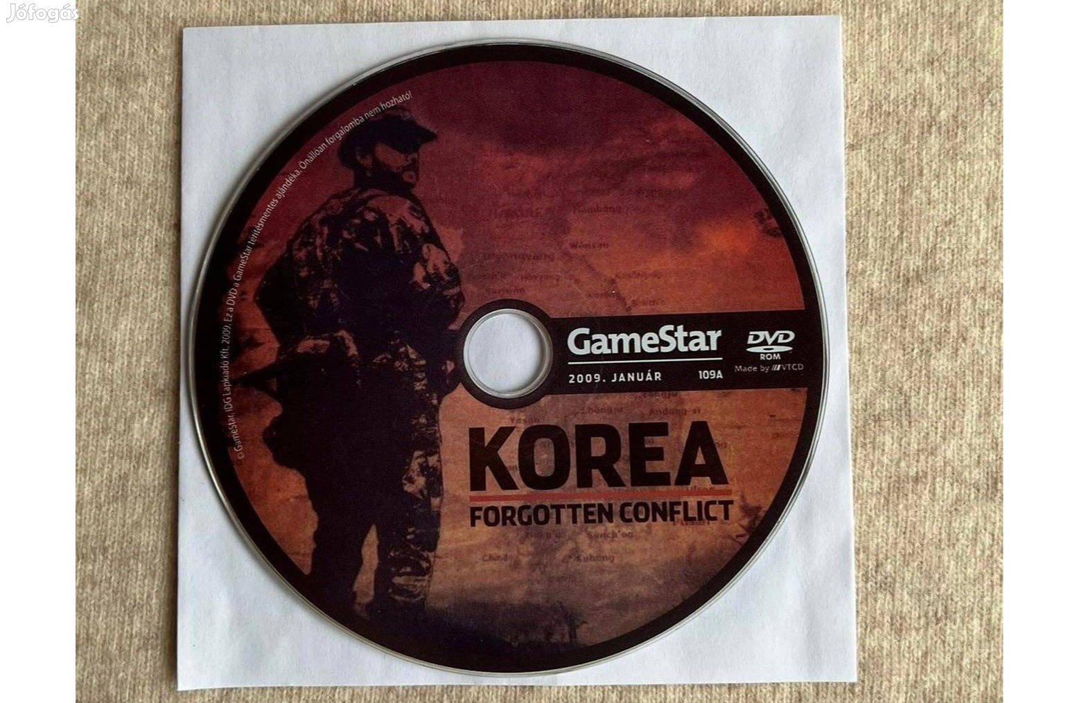 PC játék Korea forgoten conflict DVD