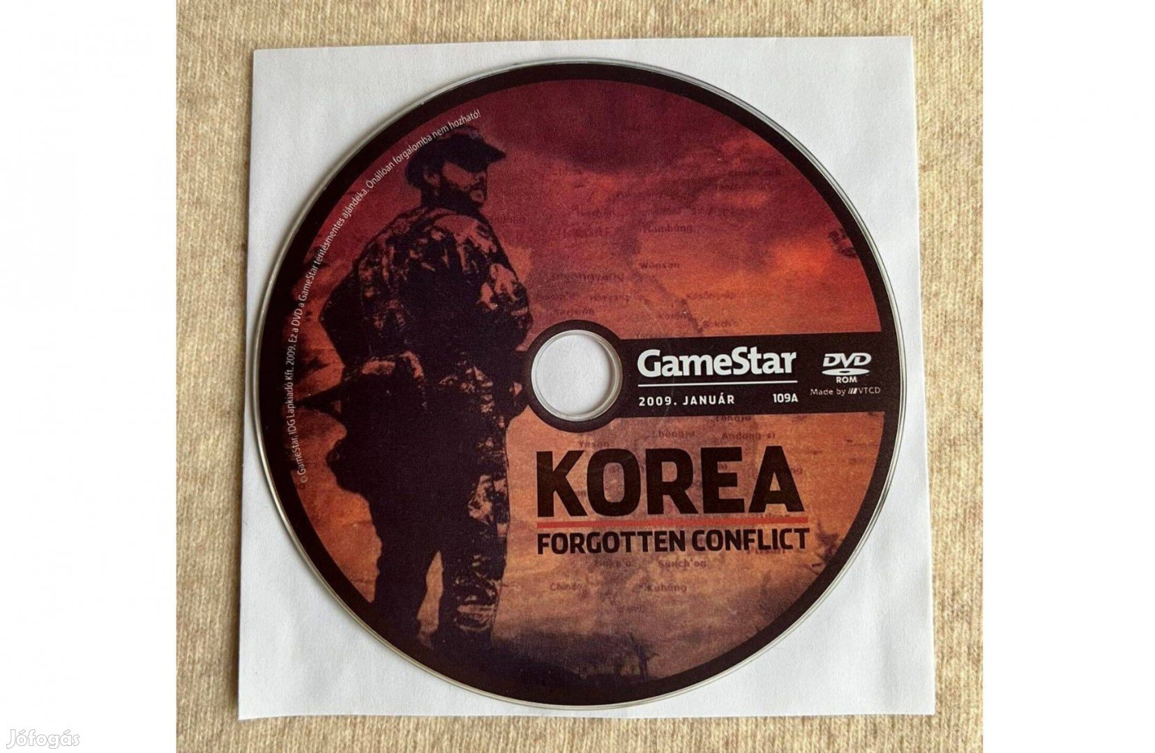 PC játék Korea forgoten conflict DVD