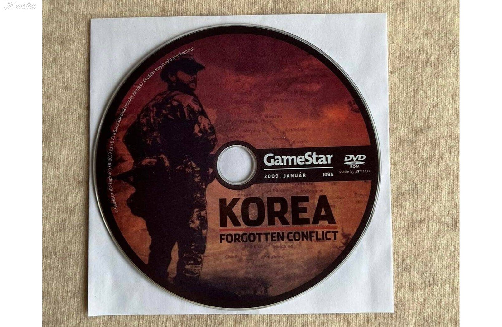 PC játék Korea forgoten conflict DVD