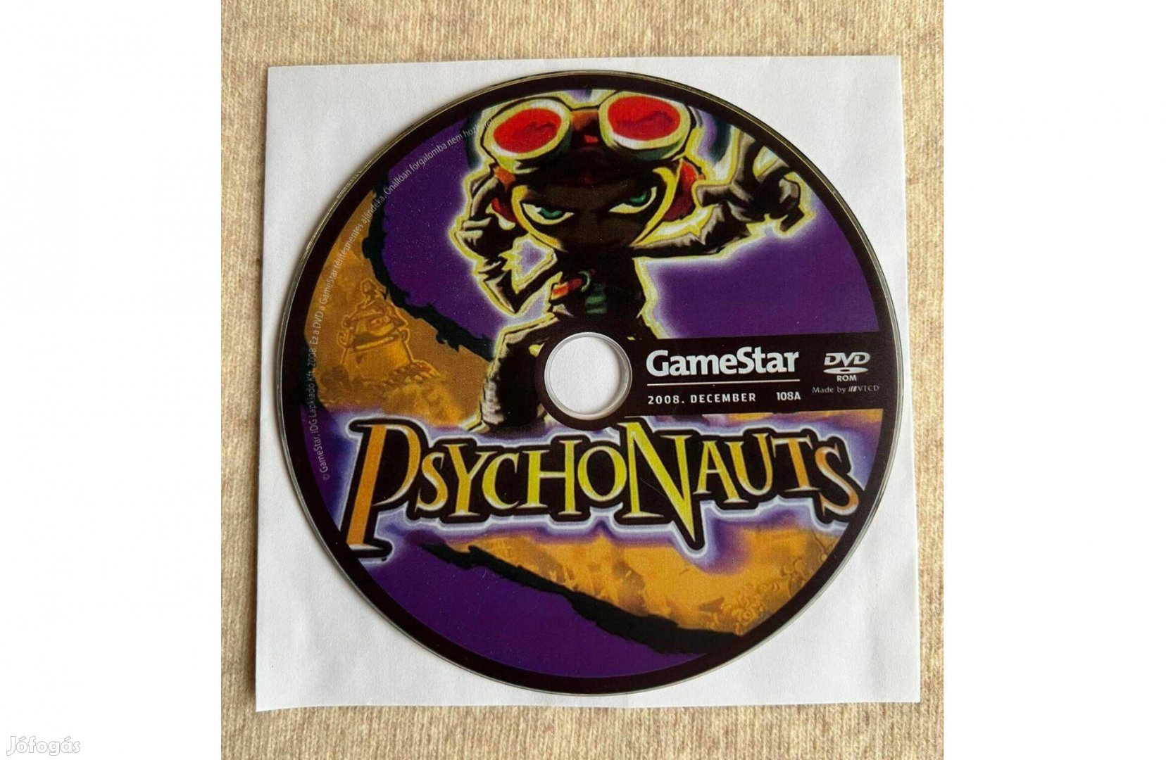PC játék Psychonauts DVD