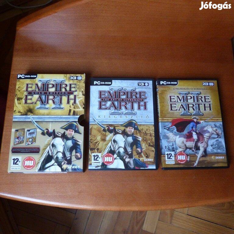 PC játék - Empire Earth II Gold edition - 3db CD