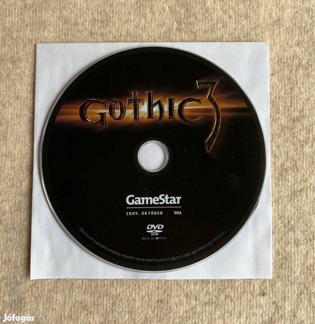 PC játék - Gothic 3. DVD