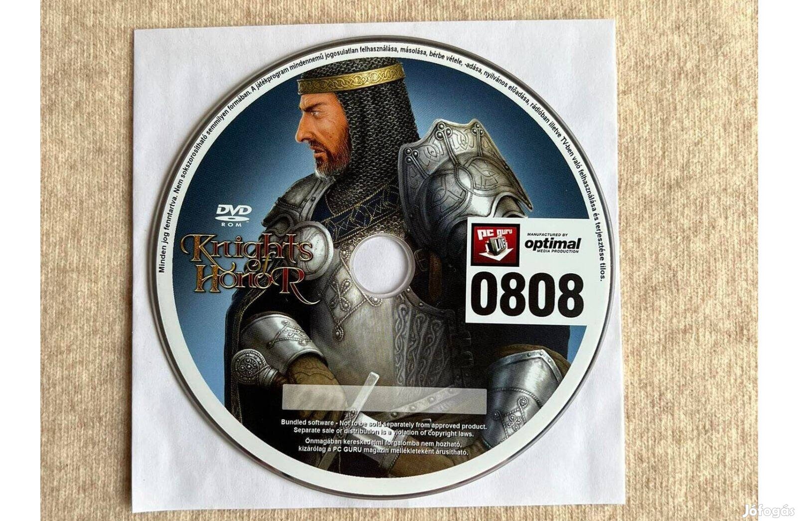 PC játék - Knights of Honor DVD