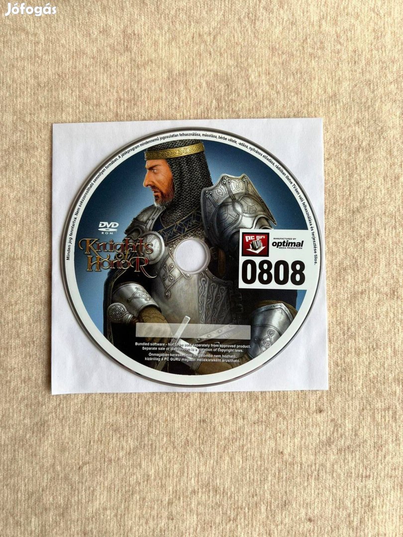 PC játék - Knights of Honor DVD