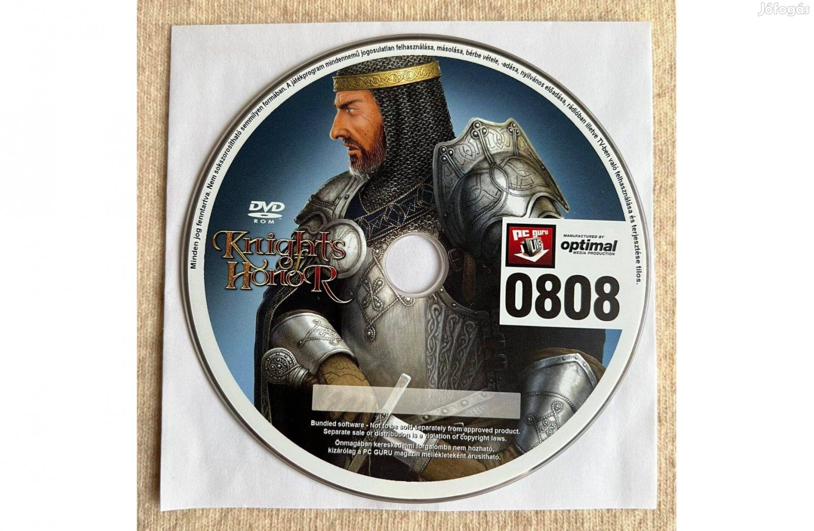 PC játék - Knights of Honor DVD