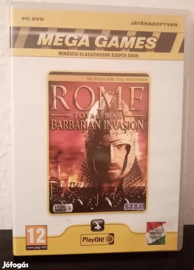 PC-játék - Rome - Total War - Barbarian Invasion eladó 