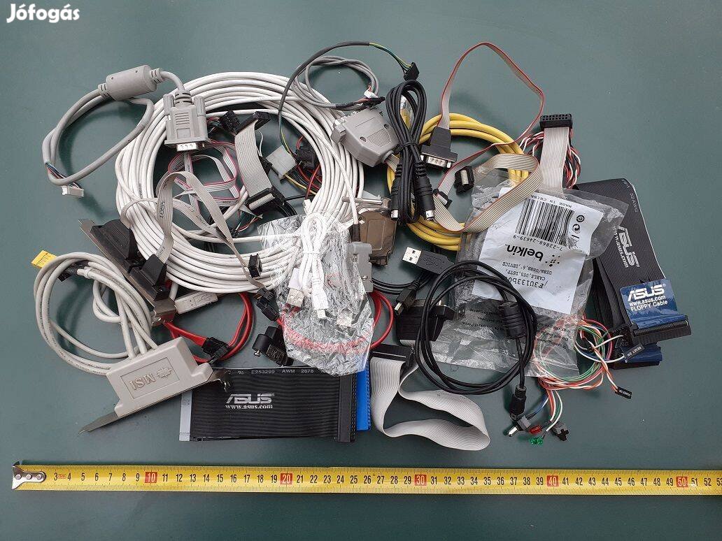 PC kábel USB kábel gyűjtemény 28 darab egyben