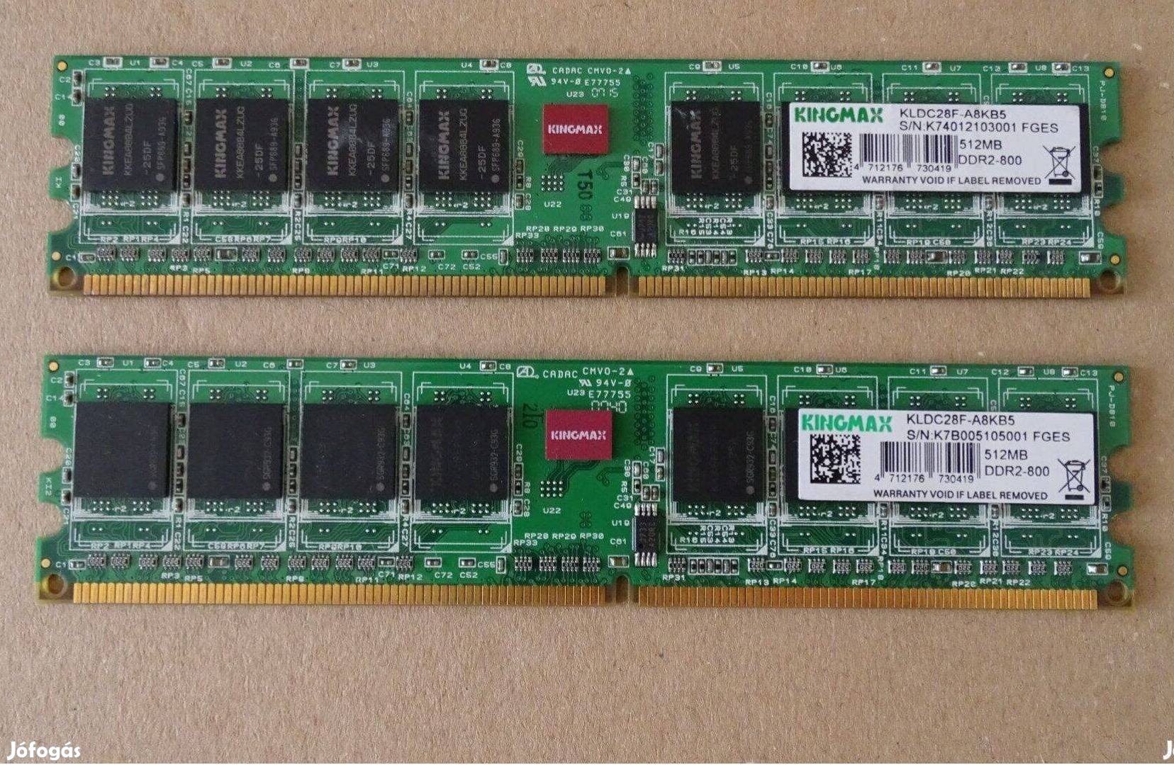 PC memóriák Kingmax DDR2-800