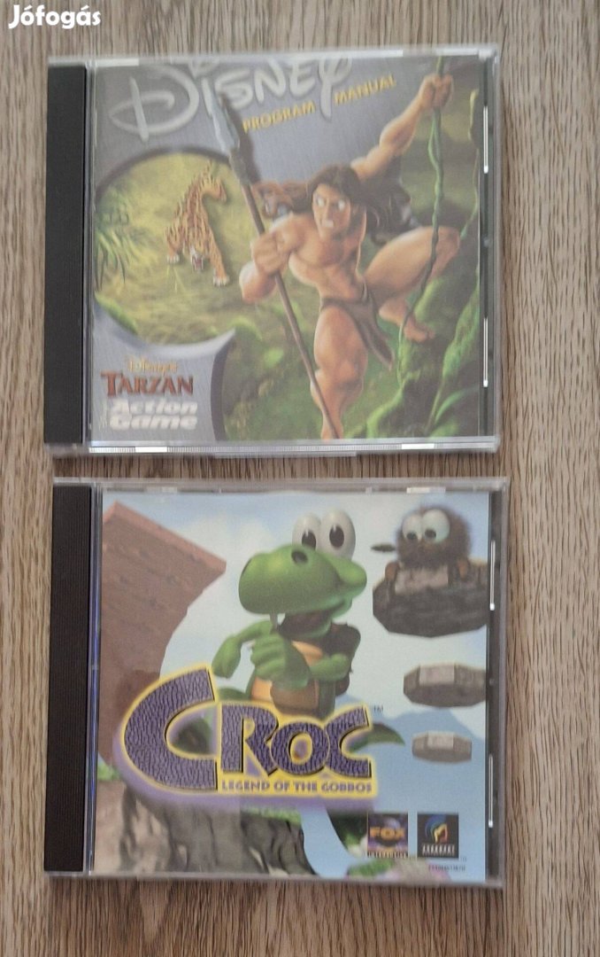 PC-s játék (Croc, Tarzan) gyűjtőknek