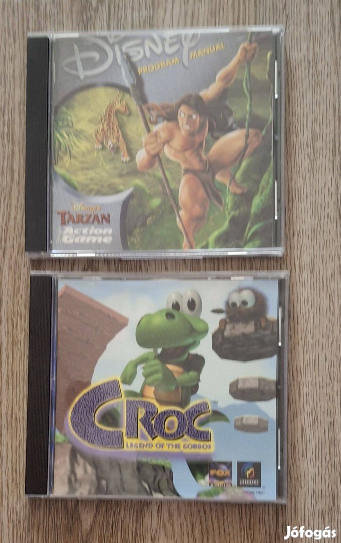 PC-s játék (Croc, Tarzan) gyűjtőknek