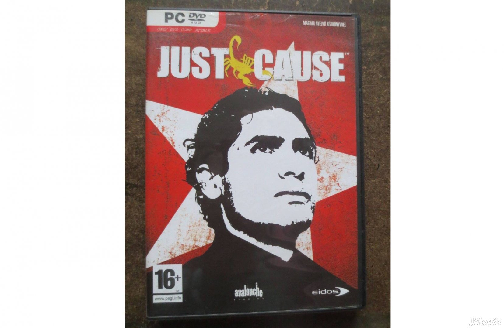 PC-s játék eladó ( Just Cause, gyártó: Eidos )