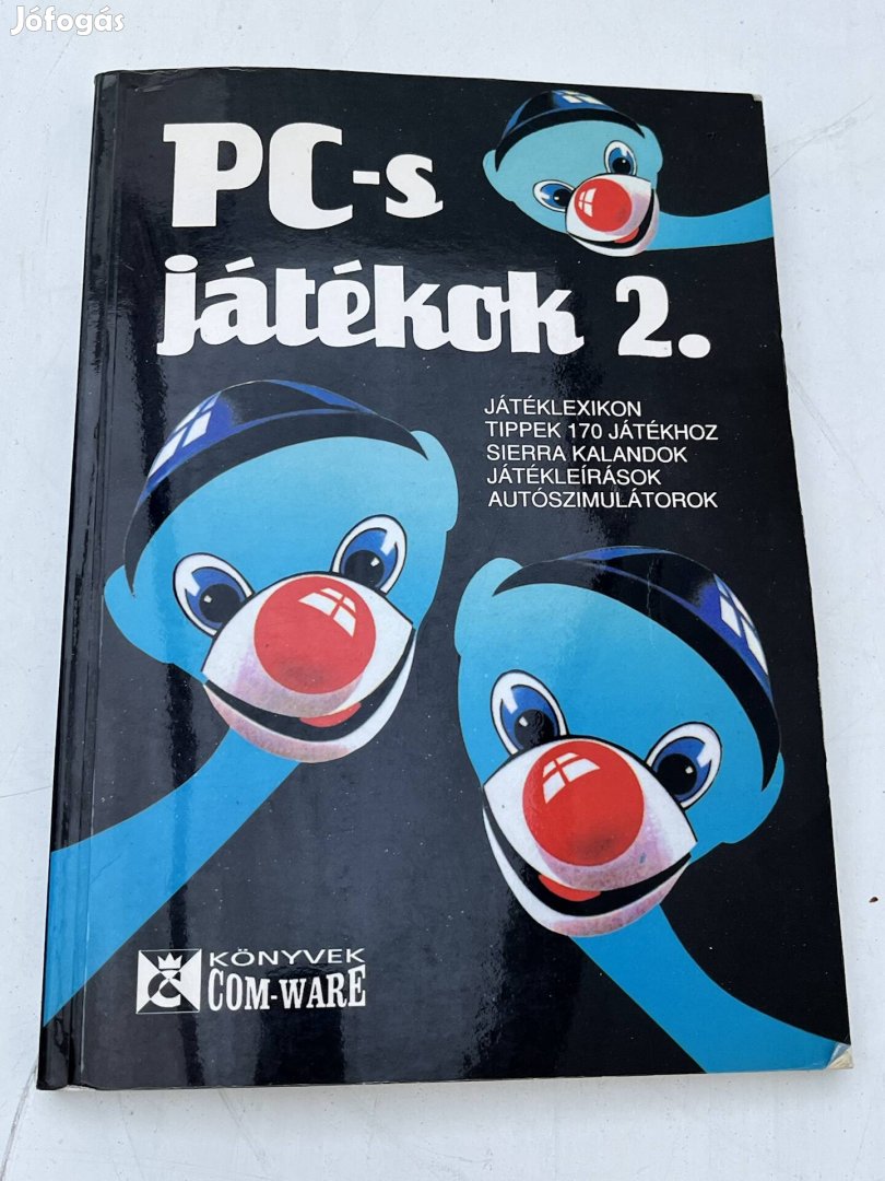 PC-s játékok 2 könyv számítógépes PC gamer retro