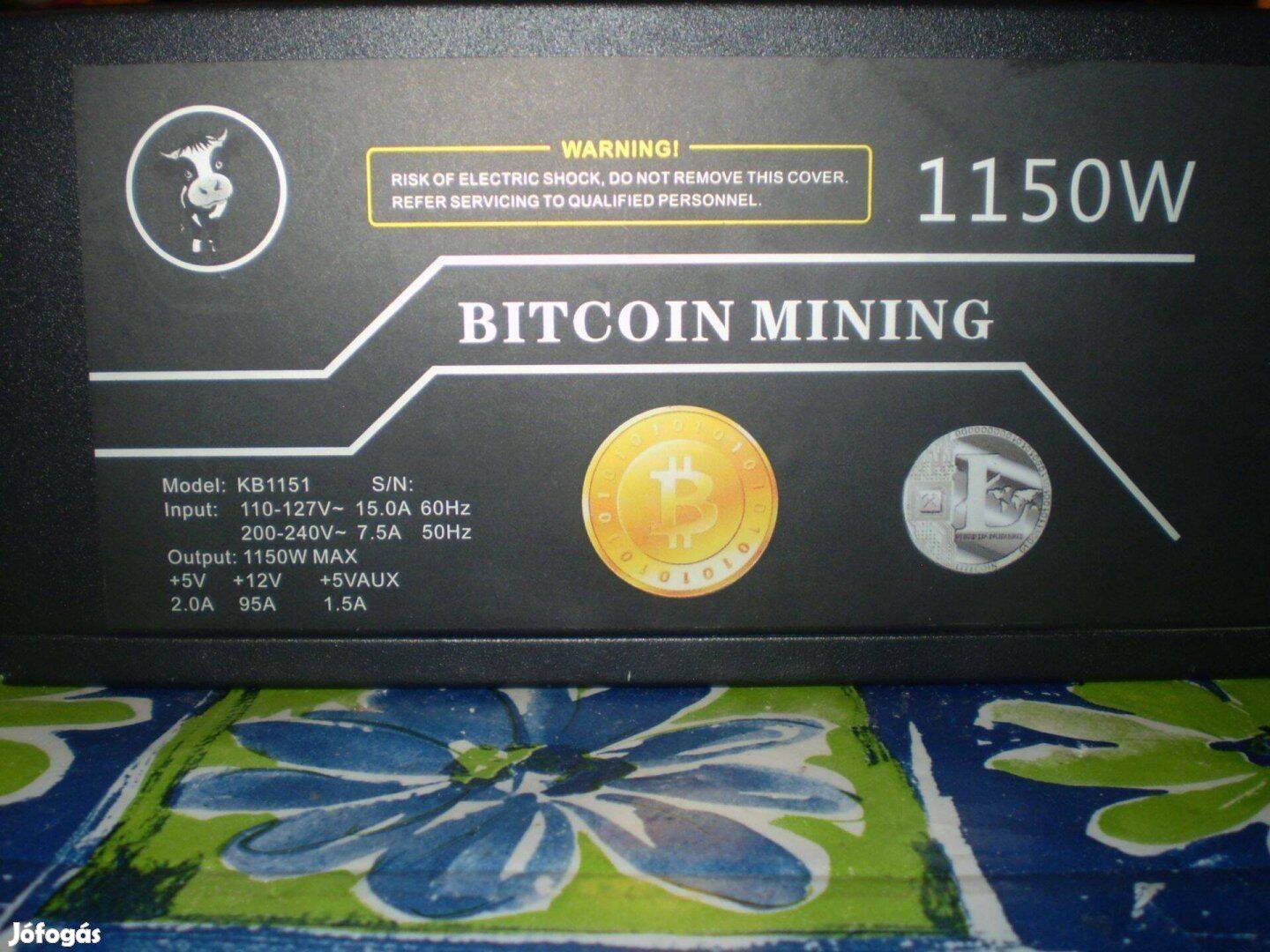 PC táp Bitcoin Mining 1150W