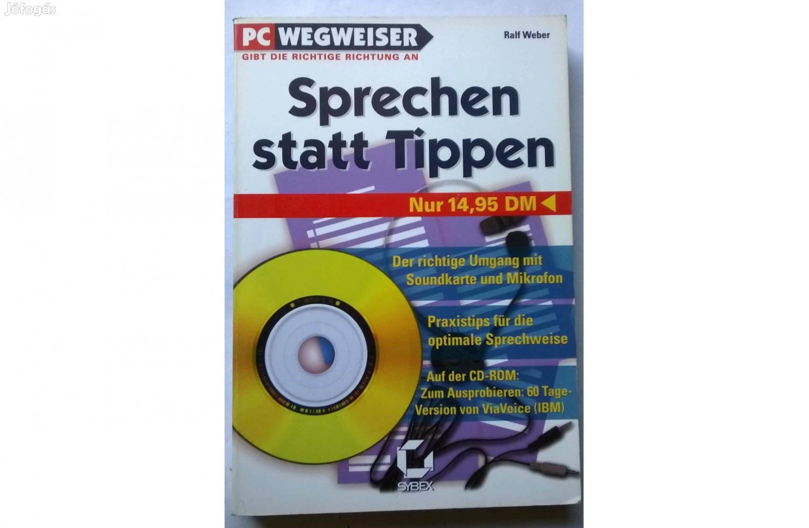 PC útmutató -Gépelés helyett beszéljen c.könyv , német nyelvű