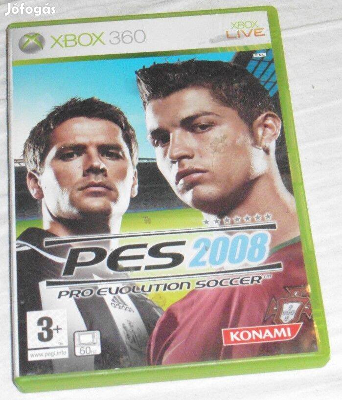 PES 2008 (Pro Evolution Soccer 2008) Gyári Xbox 360 Játék akár féláron
