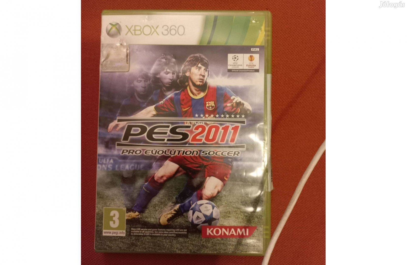 PES 2011 Xbox360 játék