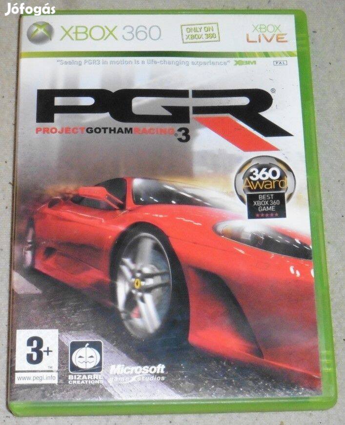 PGR 3. (Project Gotham Racing 3.) Gyári Xbox 360 Játék akár féláron