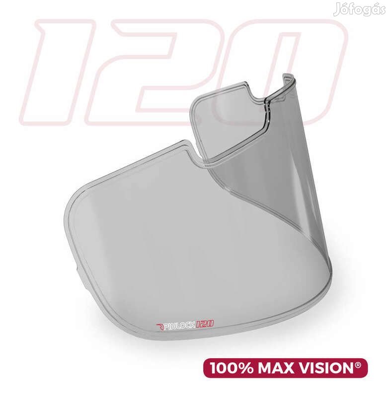 PINLOCK 100% Max Vision Light Smoke betét ARAI SAI típusú plexikhez
