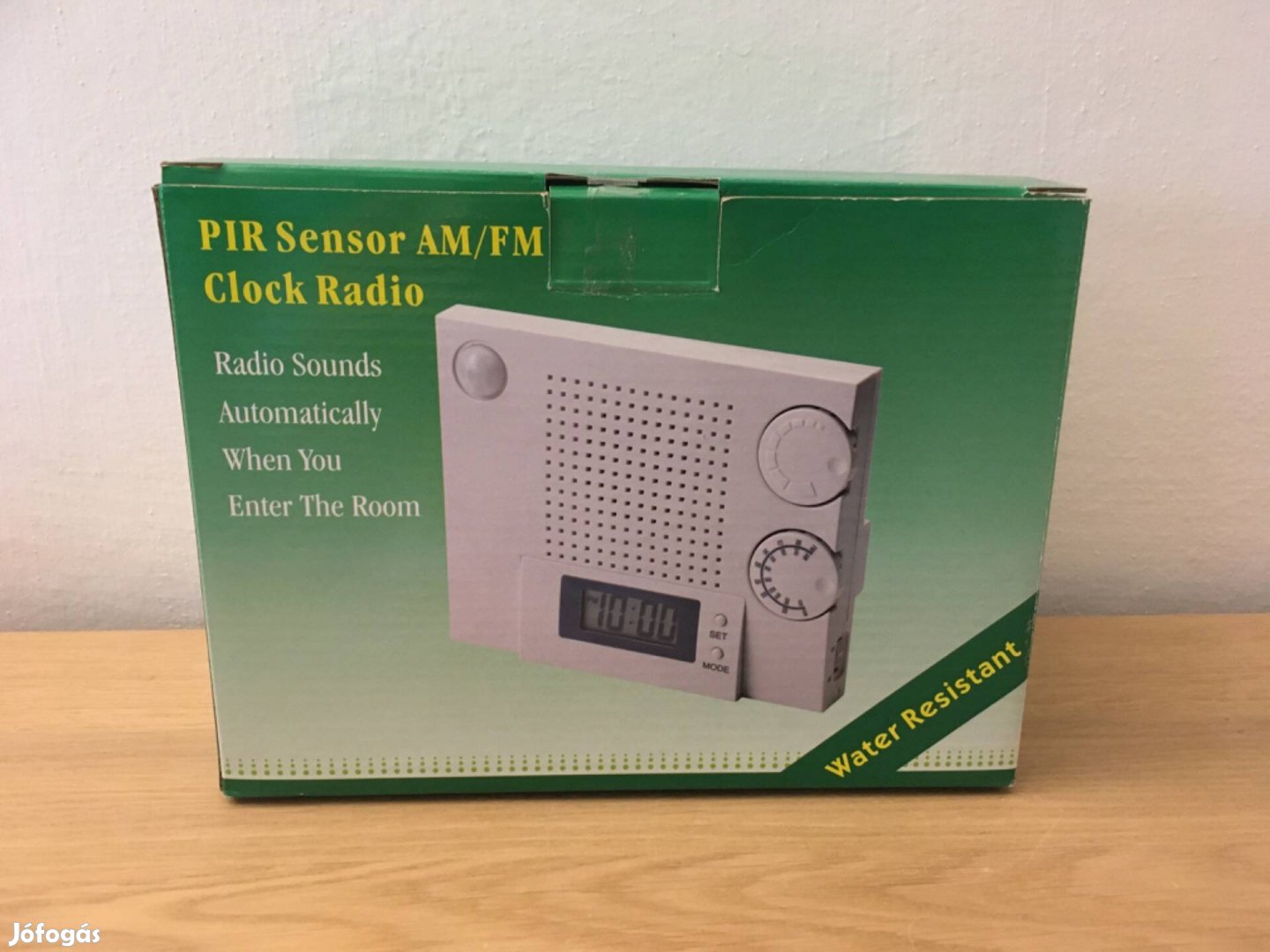 PIR Sensor AM/FM Órás Rádió