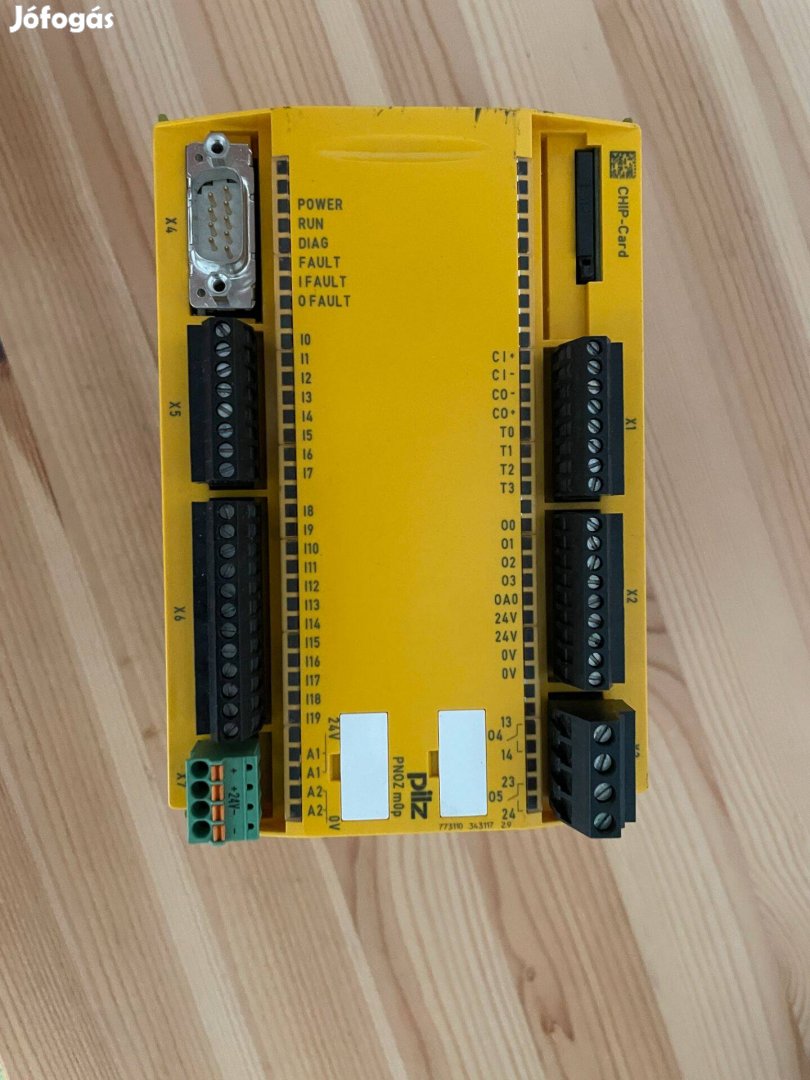 PLC, Pilz pnoz m0p, teszteletlen