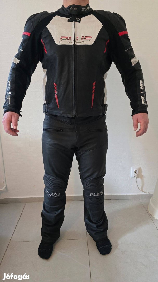 PLUS Racing férfi motoros bőrruha