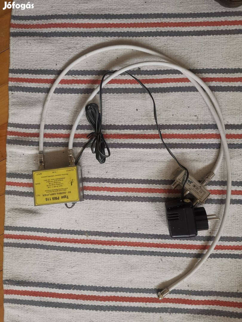 PMA 116 kábel tv erősítő - jelerősítő 88-860MHz Well elosztó
