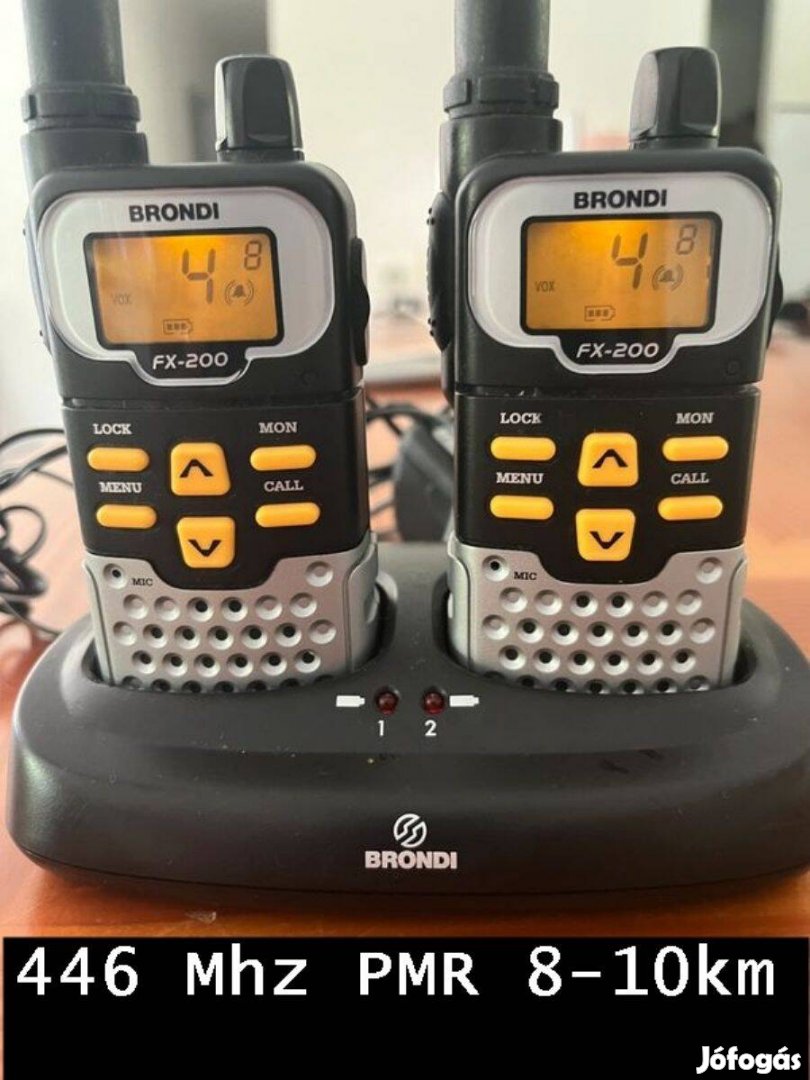 PMR 446Mhz adóvevő walkie-talkie